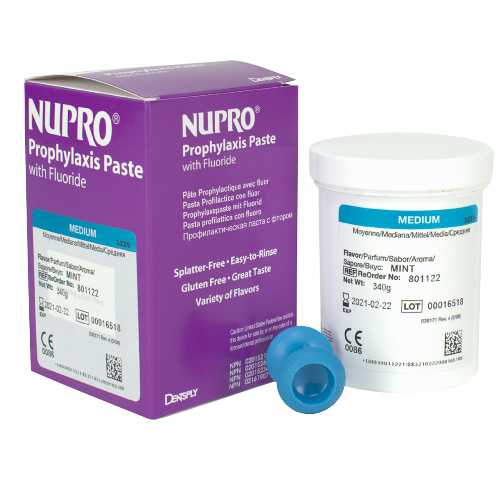 Nupro mint medium mit Fluorid, 340 g Topf