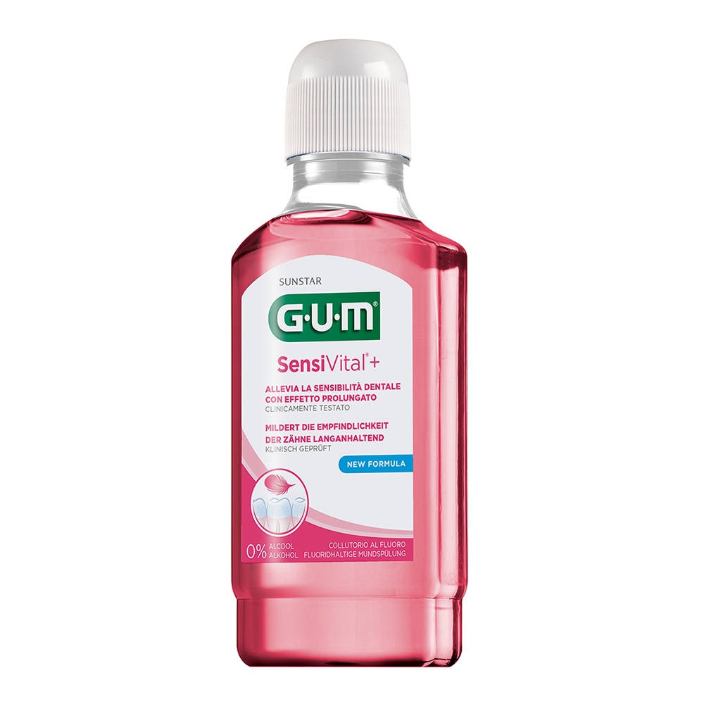 GUM SensiVital+ Mundspülung, 300 ml