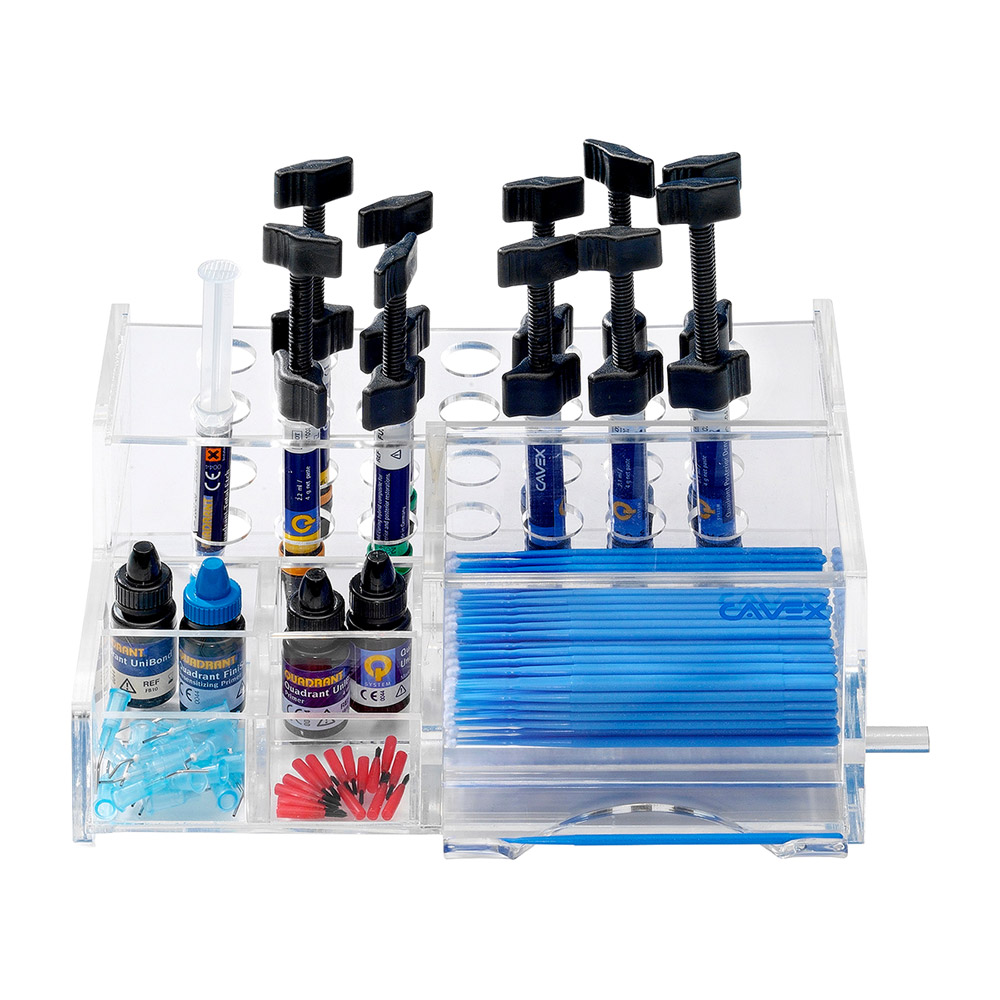 Quadrant Q-Systemiser für Spr.+ 100 Bürsten, Set
