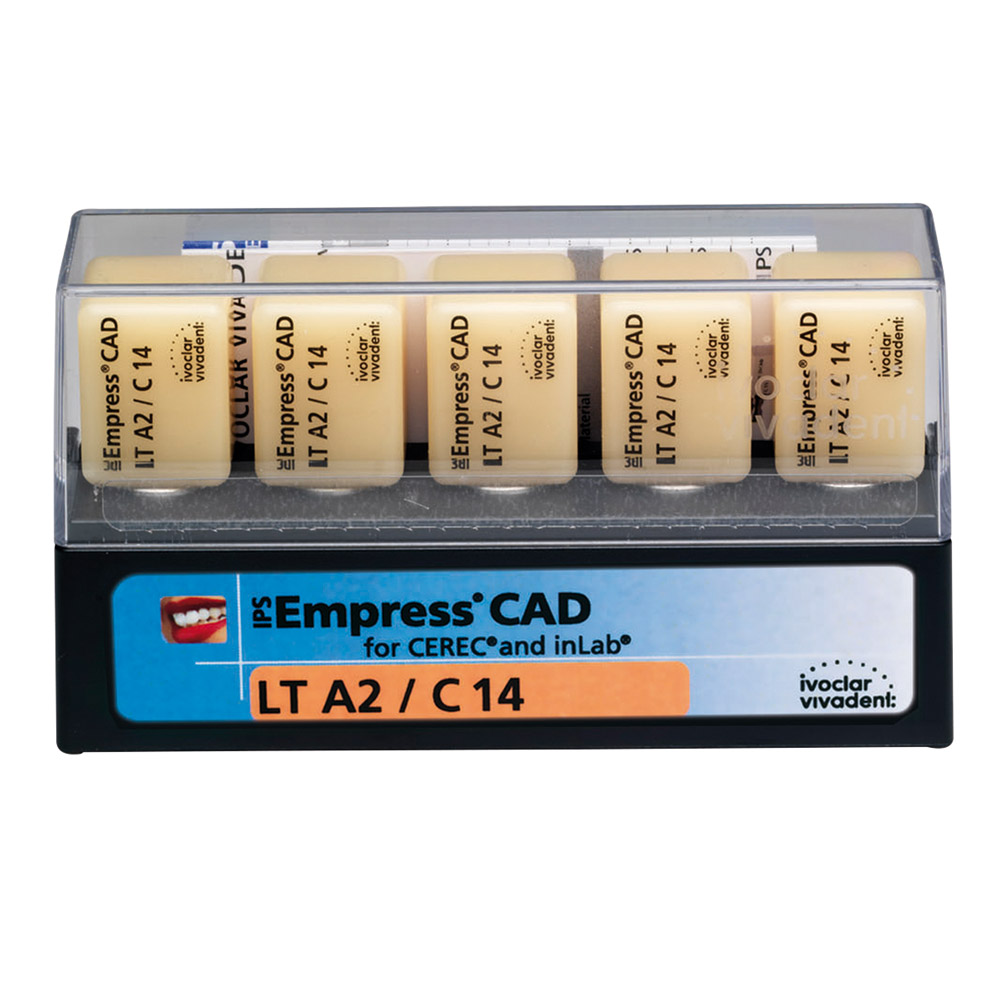 Empress CAD Cerec/Inlab LT A3 I12, 5 Stück