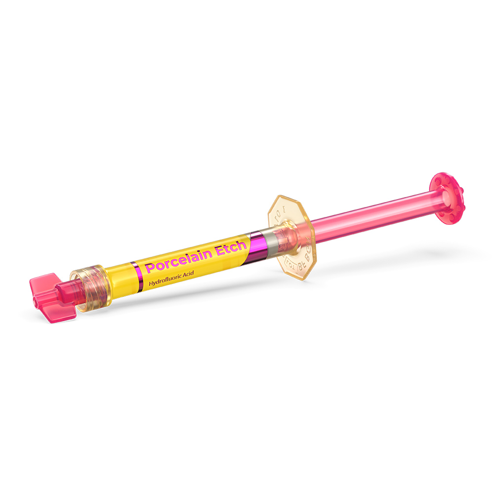 Porcelain Etch, 4 x 1,2 ml Spritze