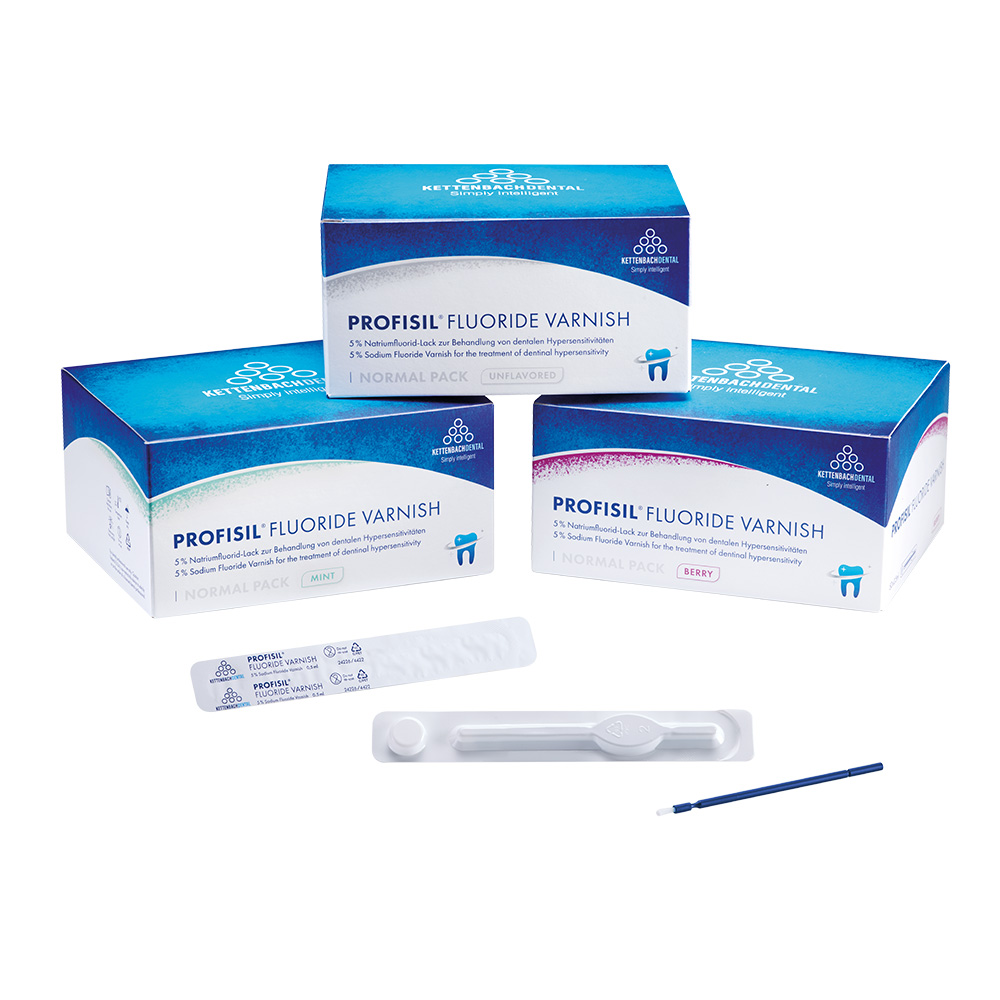 Profisil Fluoride Varnish, 6 Stück Intro Packung