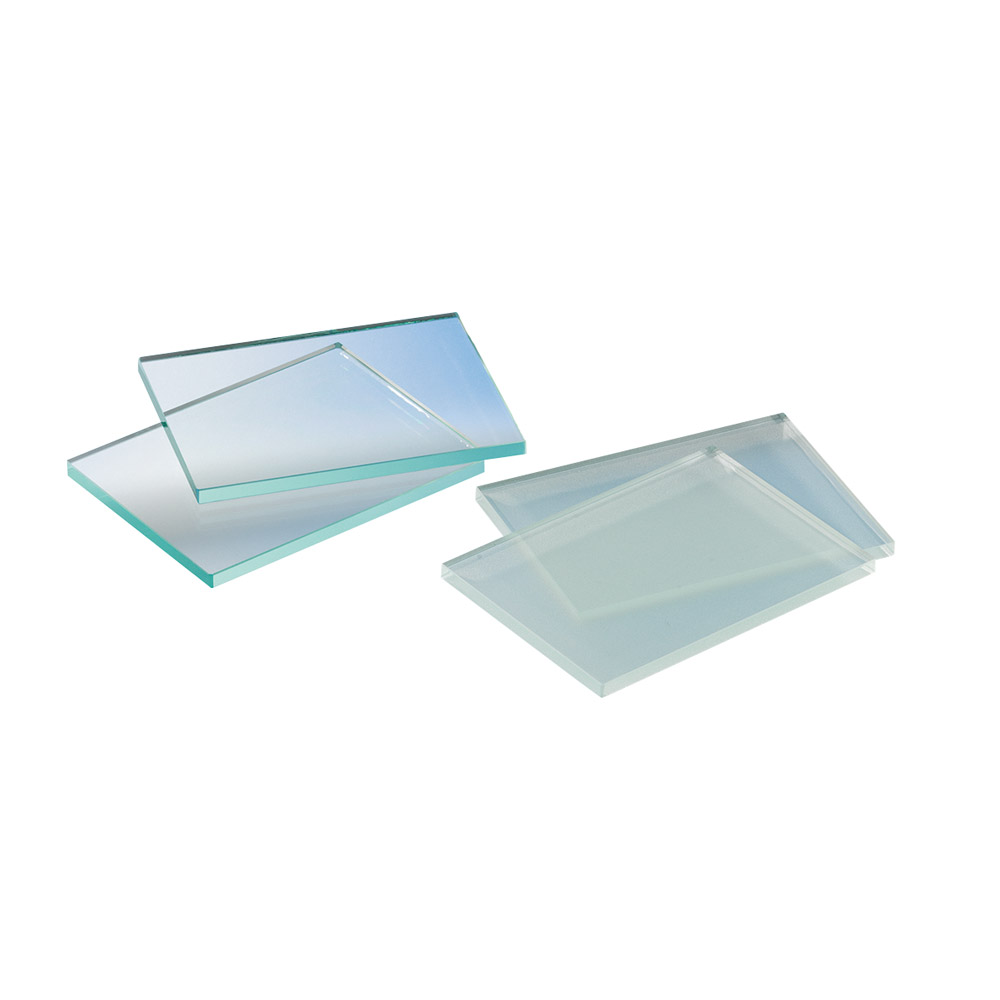 Glasplatte 724 einseitig mattiert 95 x 70 mm, Stück