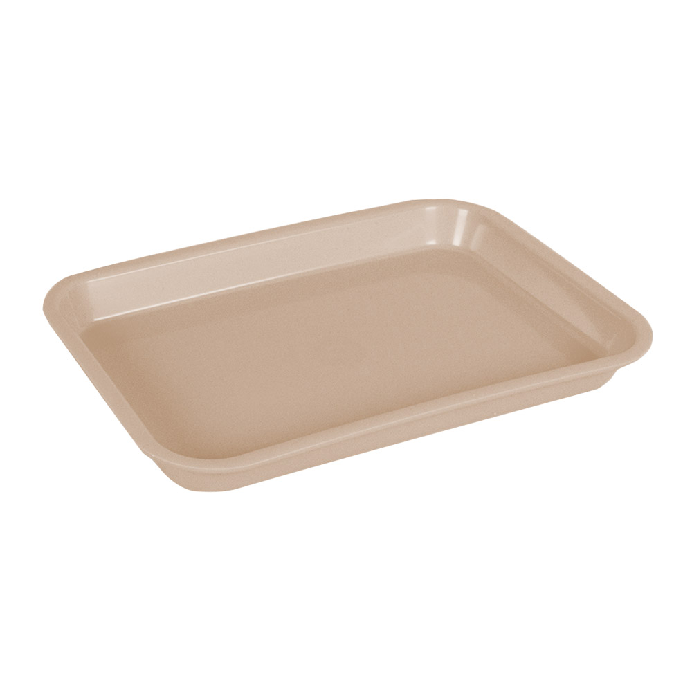 Mini-Tray ohne Einteilung beige, Stück