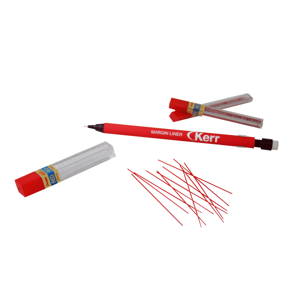 Margin Liner rot + 36 Refills, Packung