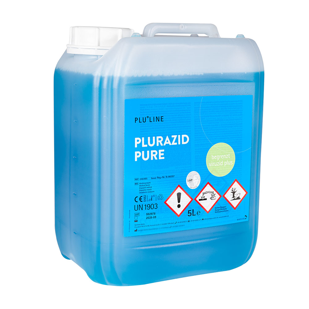 PLULINE Flächendesinfektion Pure, 5 L Kanister