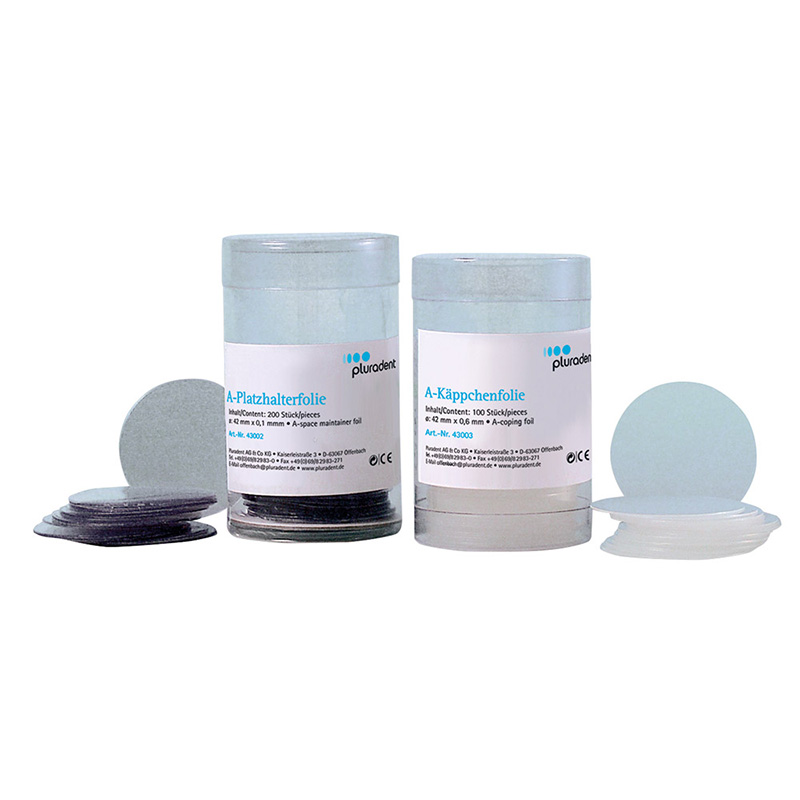 PLULINE A-Käppchenfolie 0,60 x 42 mm, 100 Stück