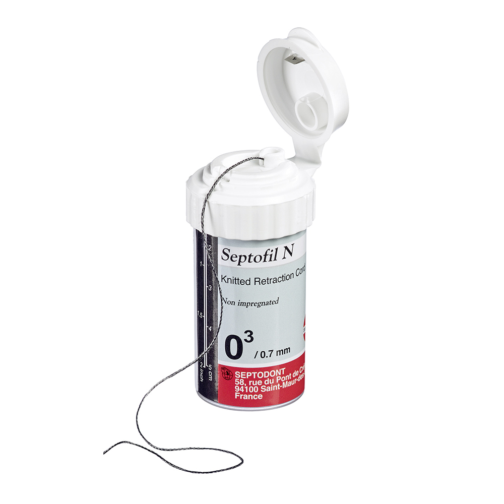 Septofil N 03 dünn 0,70 mm schwarz, Flasche