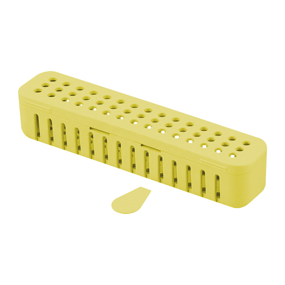 Steri-Container Compact neongelb, Stück