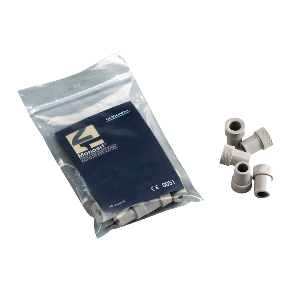 Adapter Absaugkanülen 16/11 grau, 10 Stück