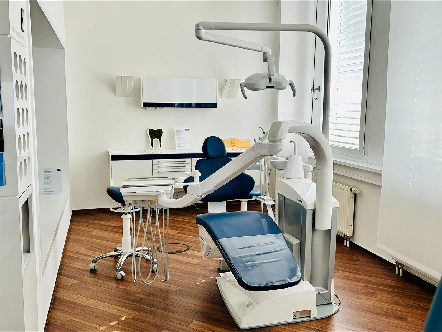 Behandlungseinheit im Showroom des Standorts Stuttgart