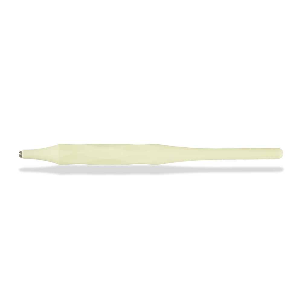 PLULINE MUNDSPIEGELGRIFF ERGOform 134° SS gelb, Stück