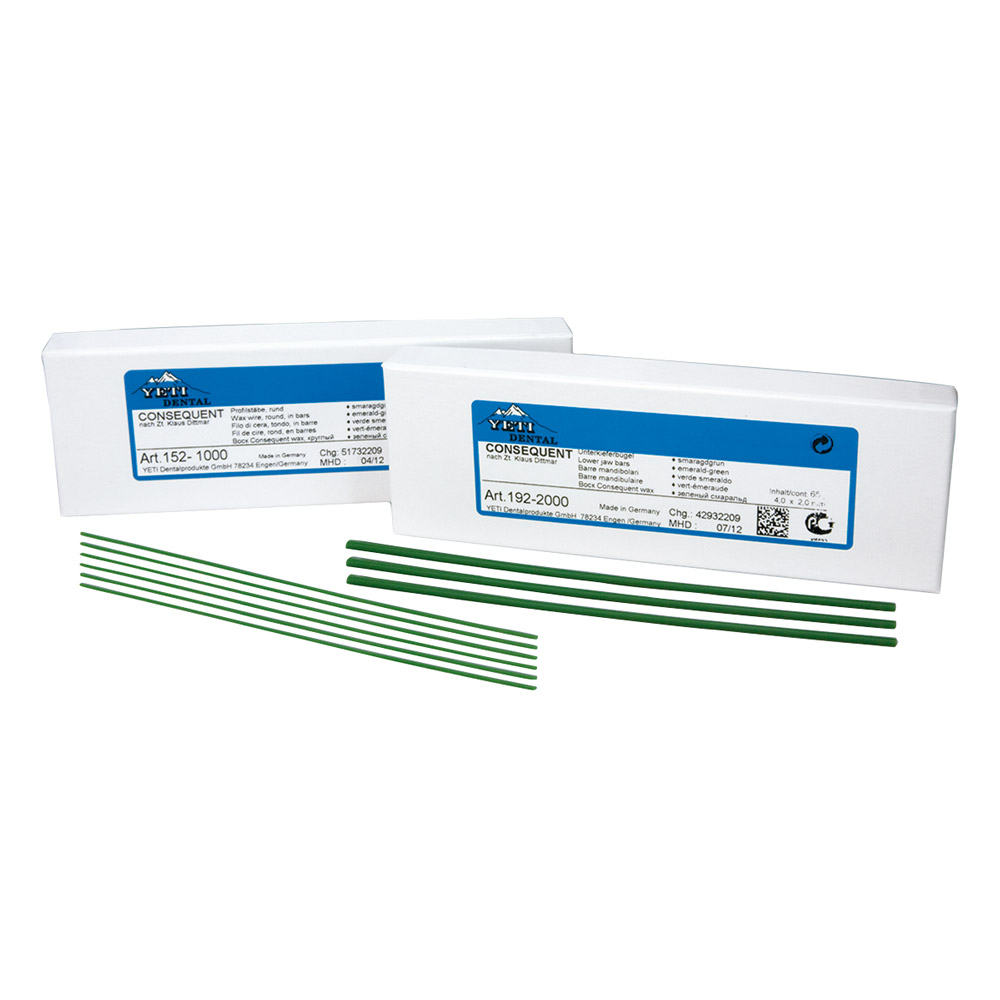 Consequent Profilstäbe rund 1,5 mm, 50 g