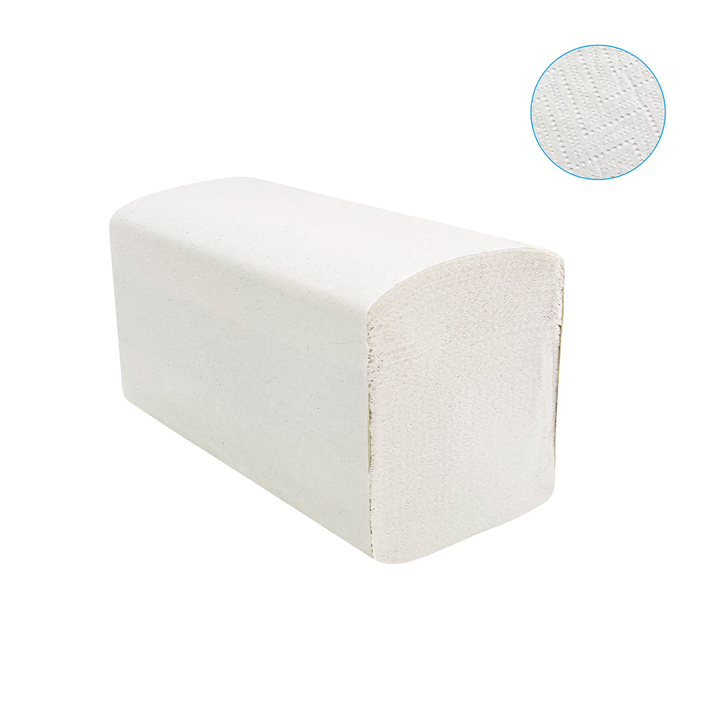 Pluline Papierhandtücher Spezial V-Fold 2-lg. white 24 x 23 cm, 3750 Blatt