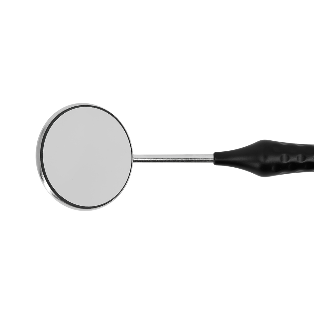 Mundspiegel TOPvision FS Rhodium 8 plan SS , 12 Stück