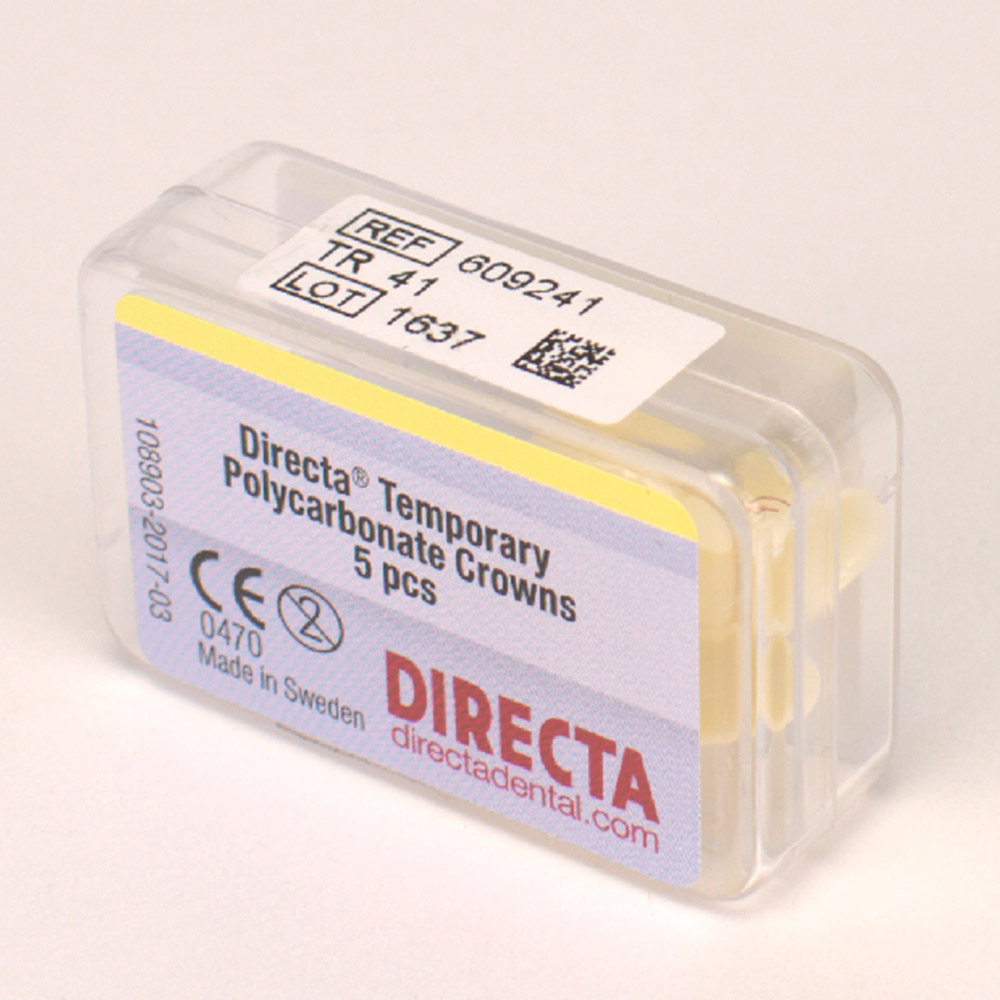 Directa-Kronen transluzent Nr. 41, 5 Stück