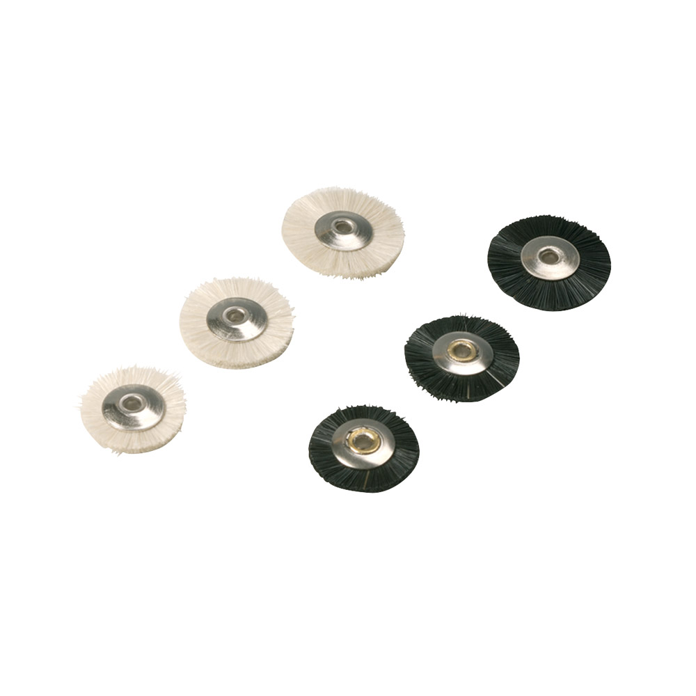 ZR Bürste unmontiert Rad schwarz 2000-19U, 12 Stück