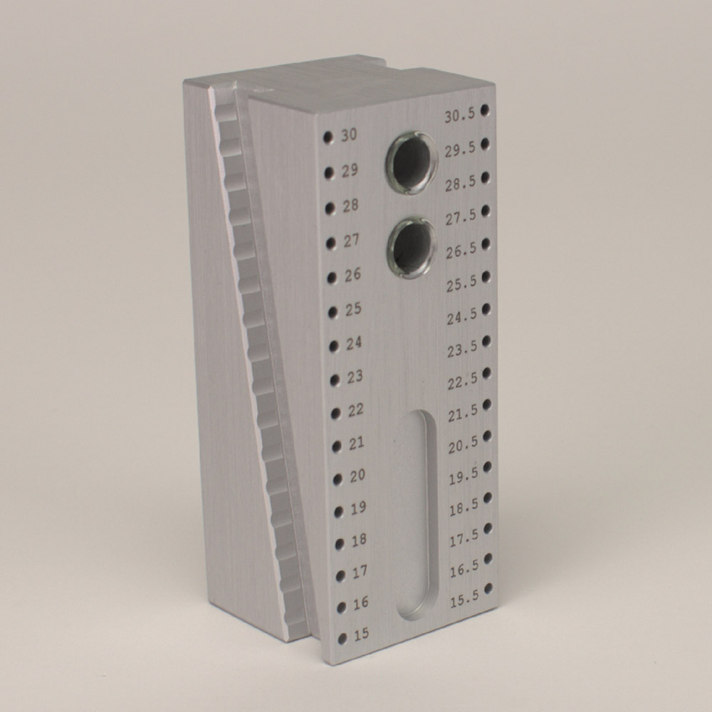 Endo Messblock Aluminium, Stück