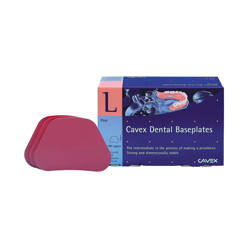 Basisplatten Cavex OK rosa, Packung