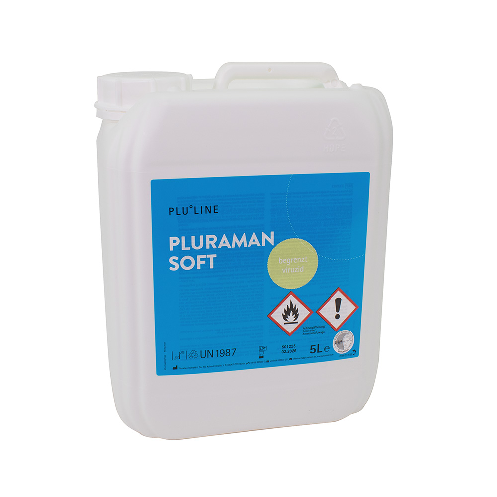 Pluraman Soft Händedesinfektionsmittel, 5 L Kanister