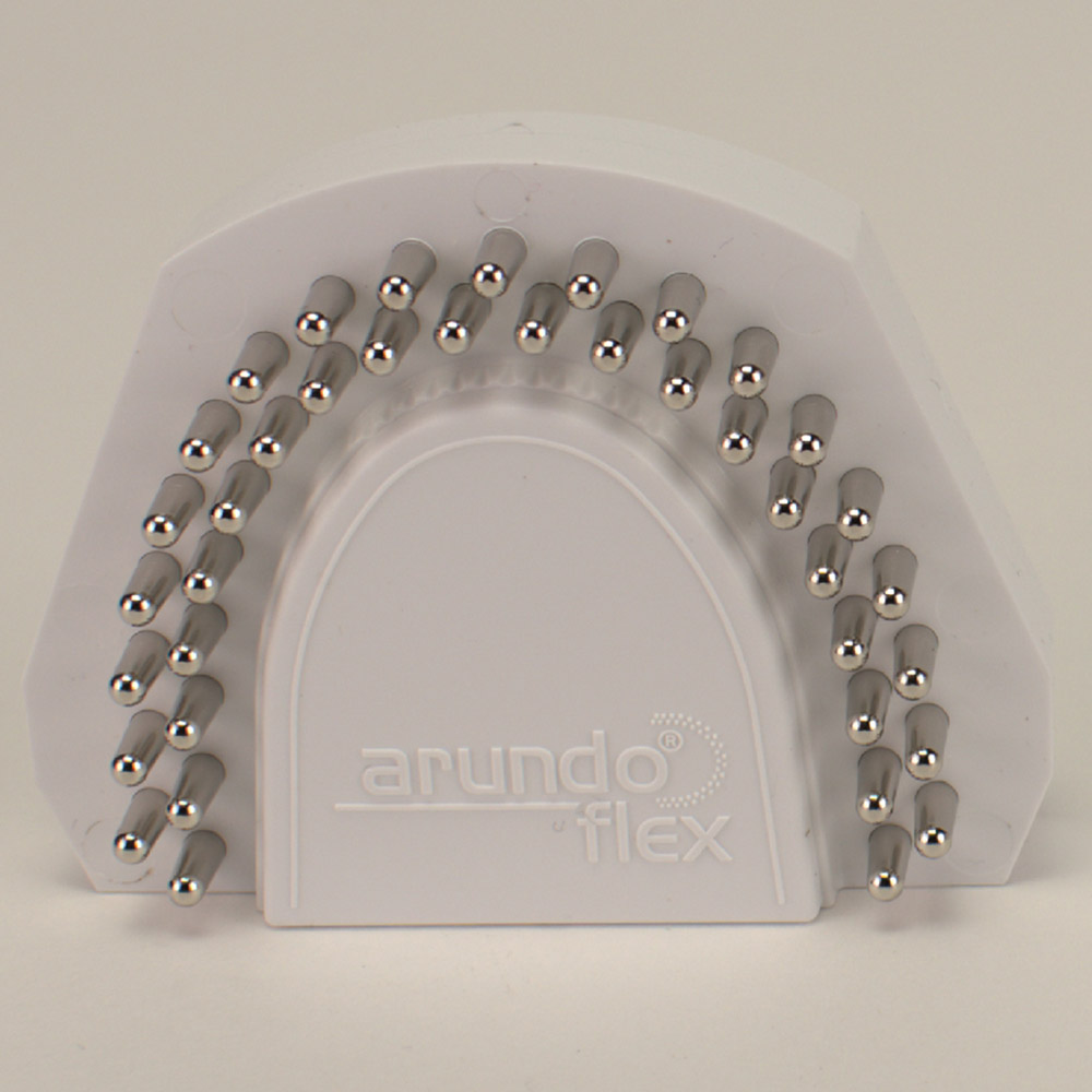 Pinbasisplatte klein mit Metallpins, Stück