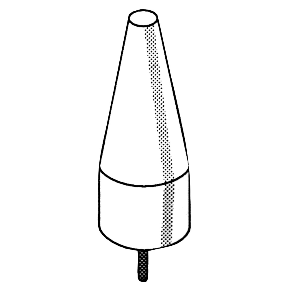 Cone Pin Brennguthalter F3, 5 Stück