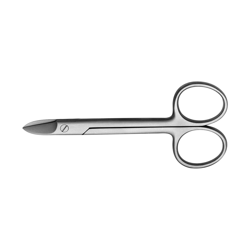 Kronenschere spitz gebogen, Stück