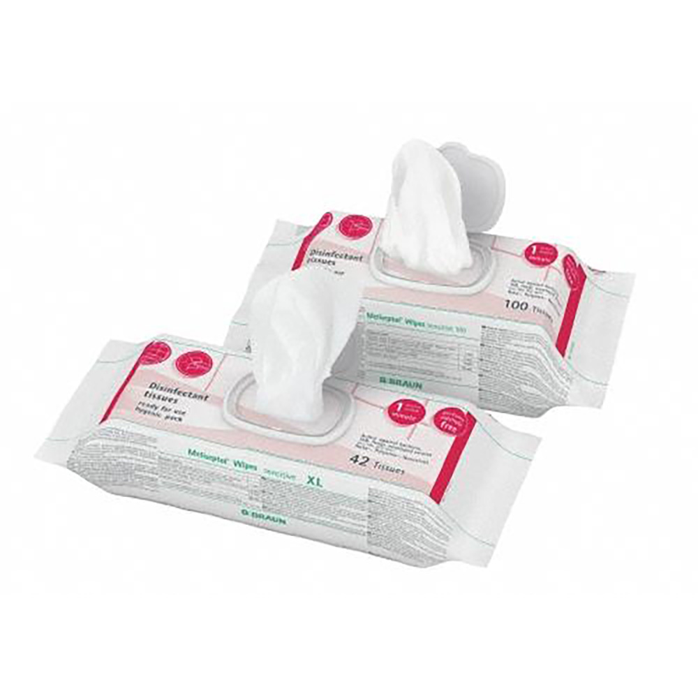 Meliseptol Wipes sensitive XL, 42 Stück Flowpack