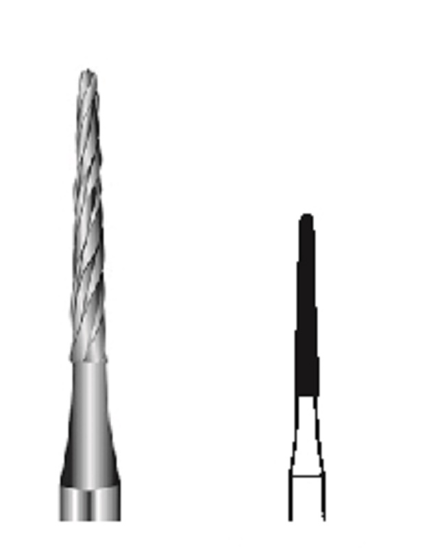 Chirurgische Fräse WstXL C262 016, 3 Stück
