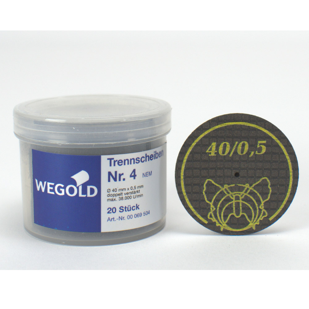 Trennscheiben Gr.4 40 x 0,50 mm, 20 Stück