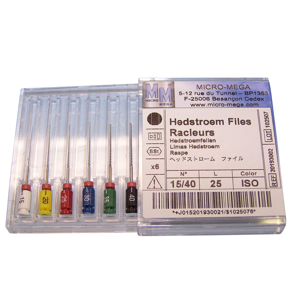 Hedströmfeilen 325/120, 6 Stück