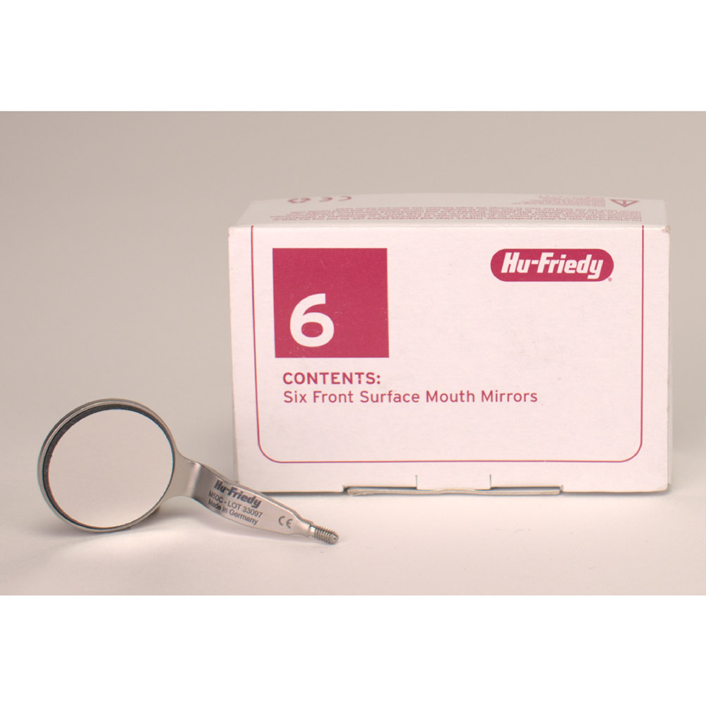 Mundspiegel 5 doppel EU-Gewinde 6 Stück