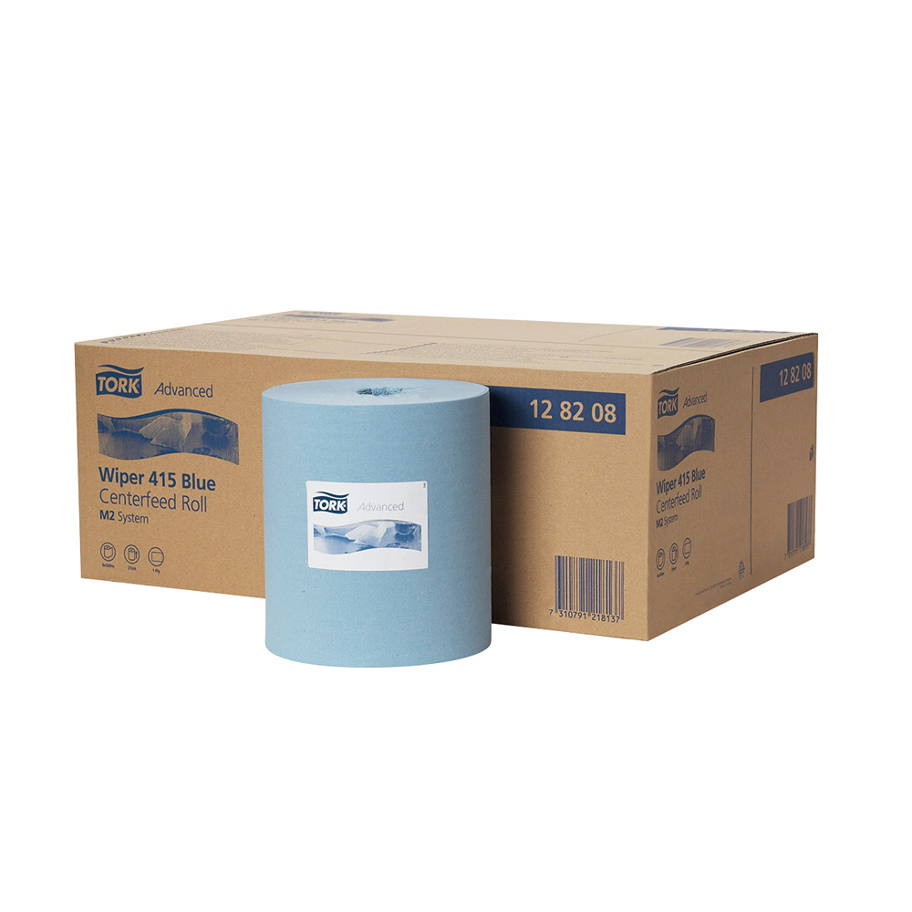 Tork Advanced Wischtuch M2 20 x 320 m blau, Packung