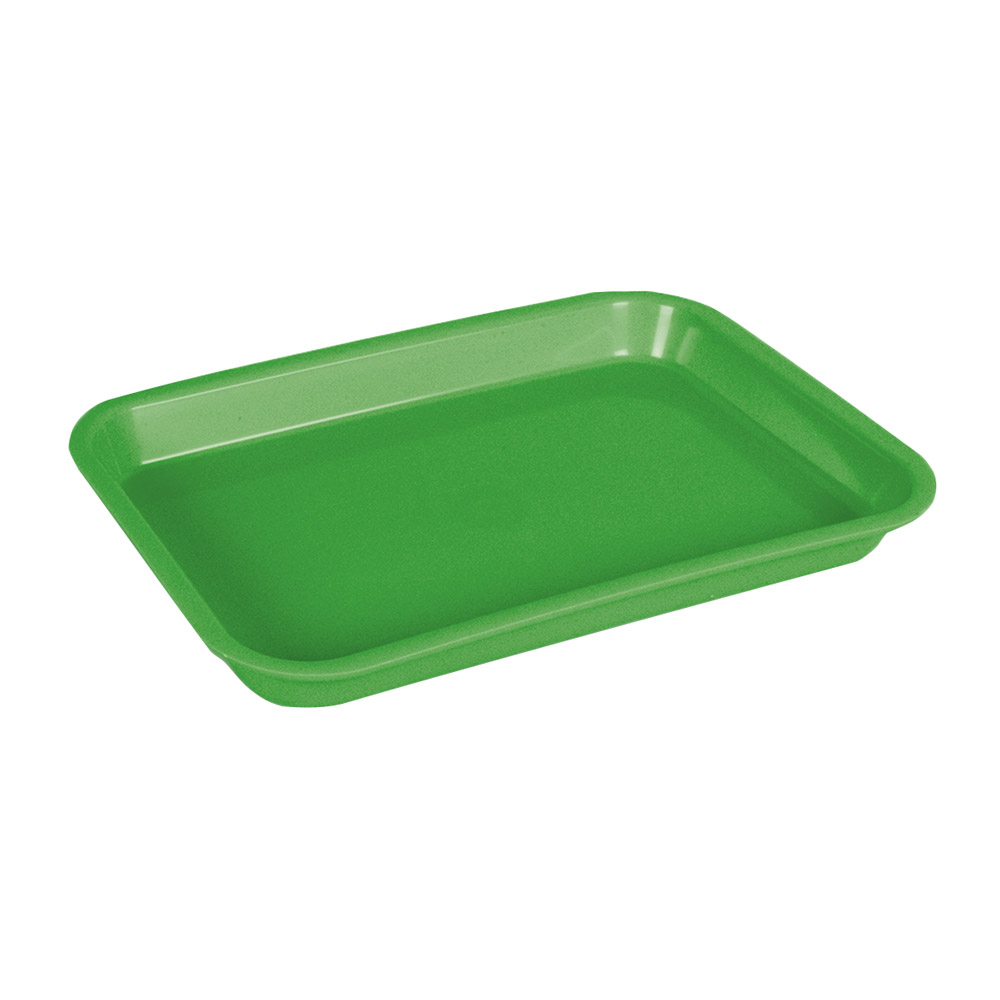 Mini-Tray ohne Einteilung neon grün, Stück
