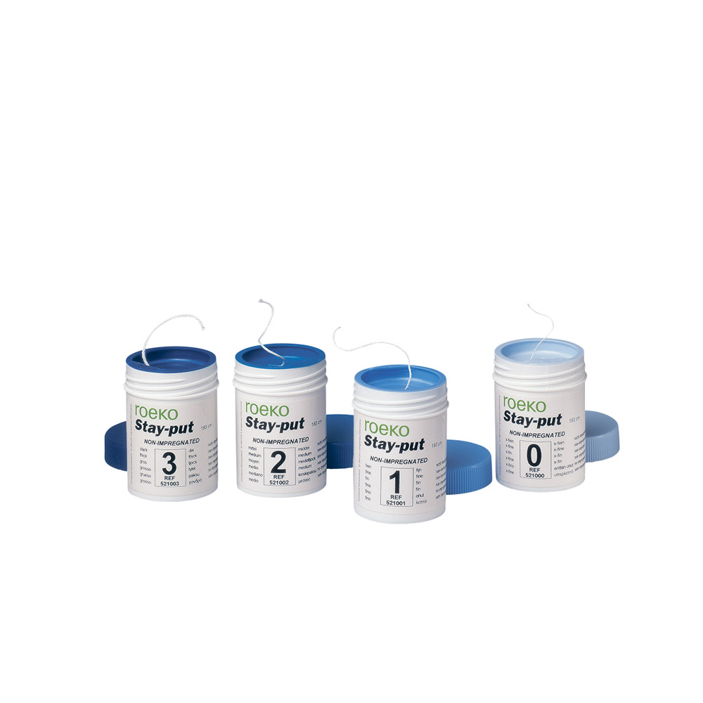 Stay-Put Retraktionsfaden 0 x-fein, 183 cm Packung