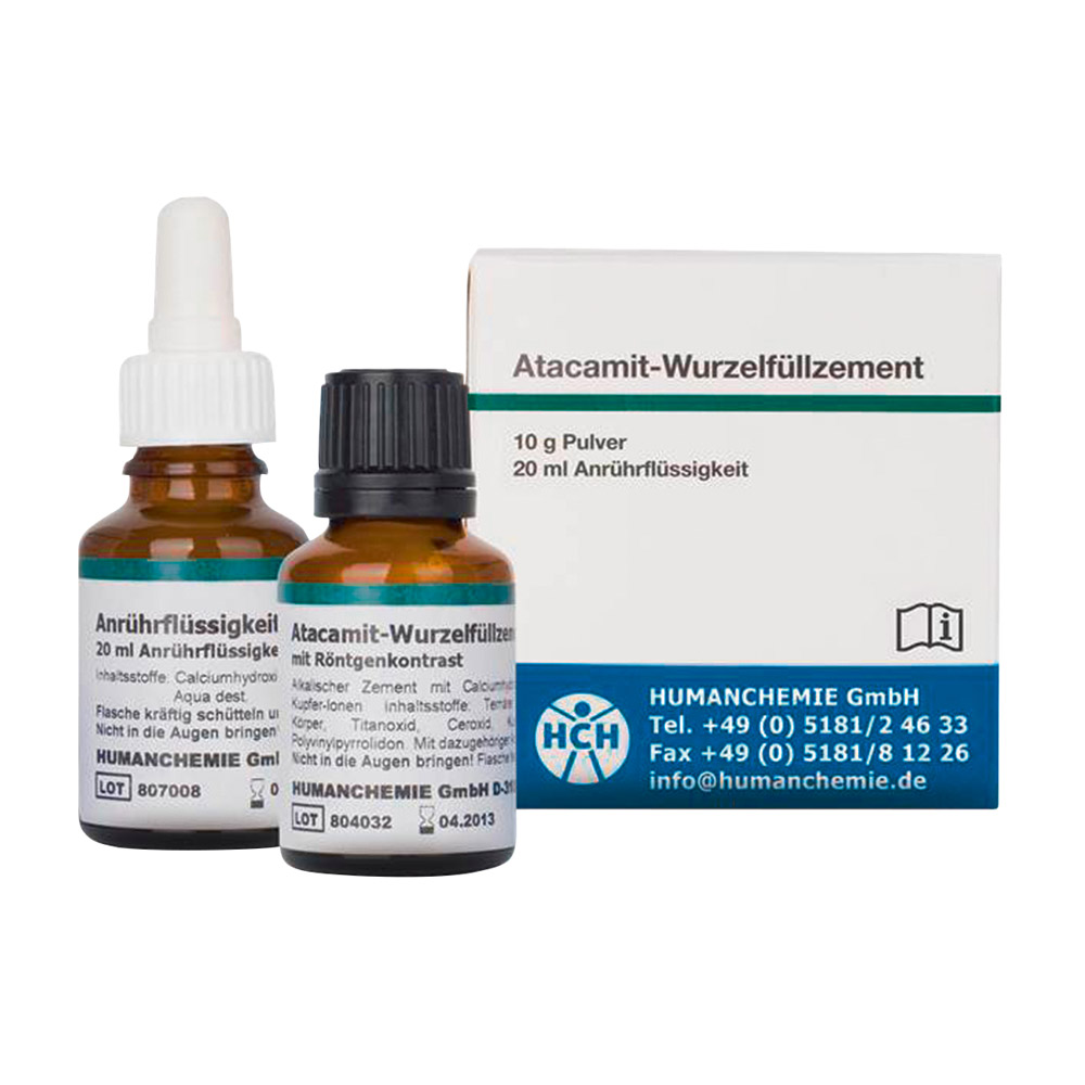 Atacamit-Wurzelfüllzement, 10 g + 20 ml