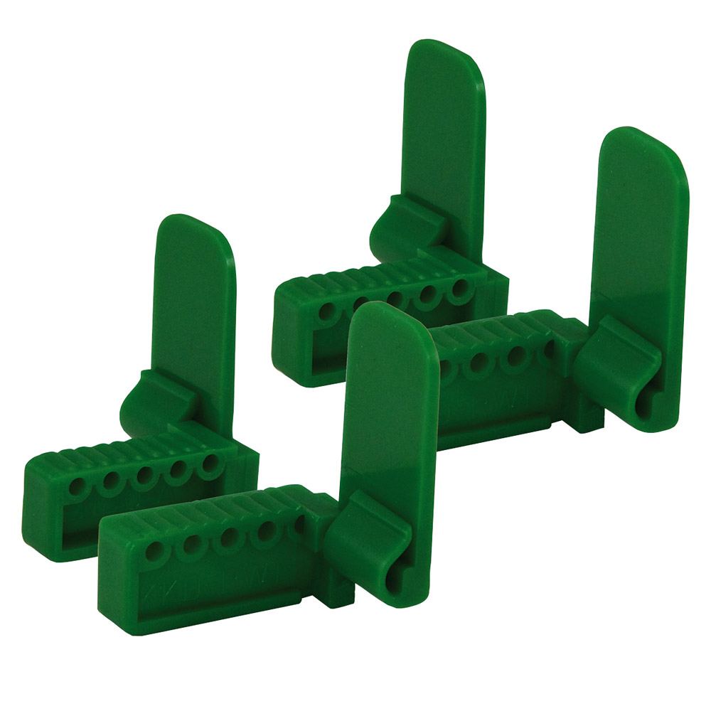 RWT Bißplatten Endo Anterior grün, 4 Stück