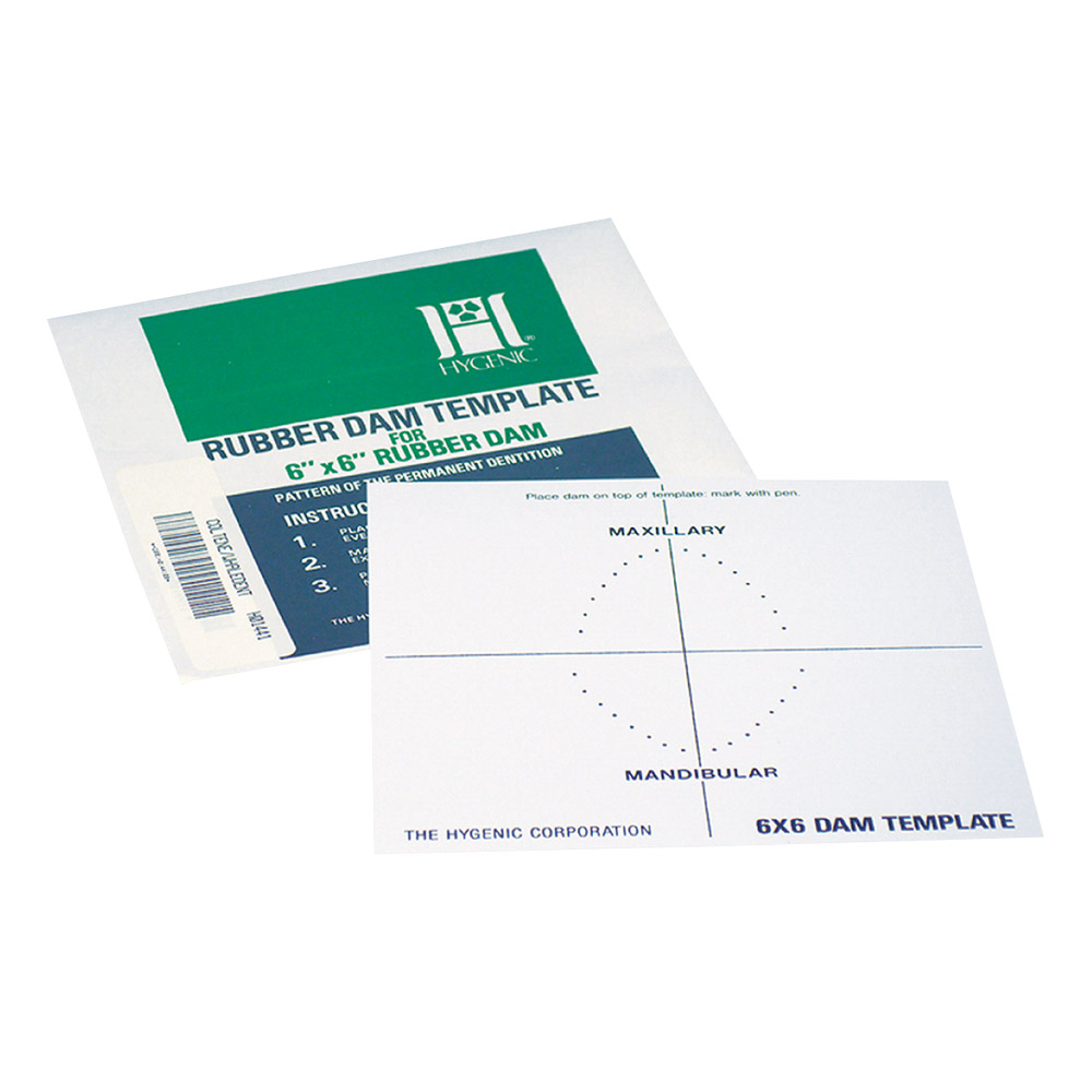 Kofferdam Schablone für 152 mm Hygenic, Stück