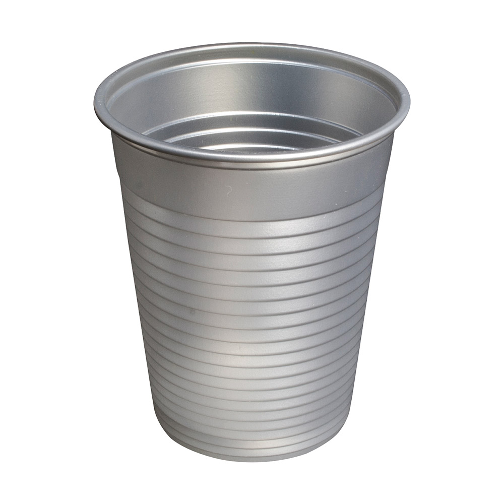 Monoart Trinkbecher 180 ml platin, 3000 Stück