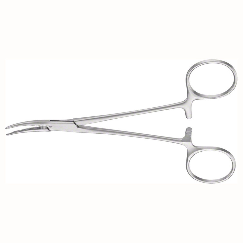 Arterienklemme Baby Crile 14,0 cm gebogen, Stück
