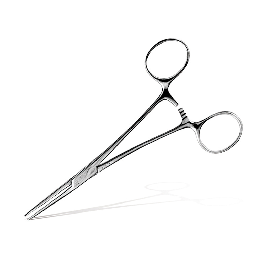 TD Halteklemme 12cm gebogen St