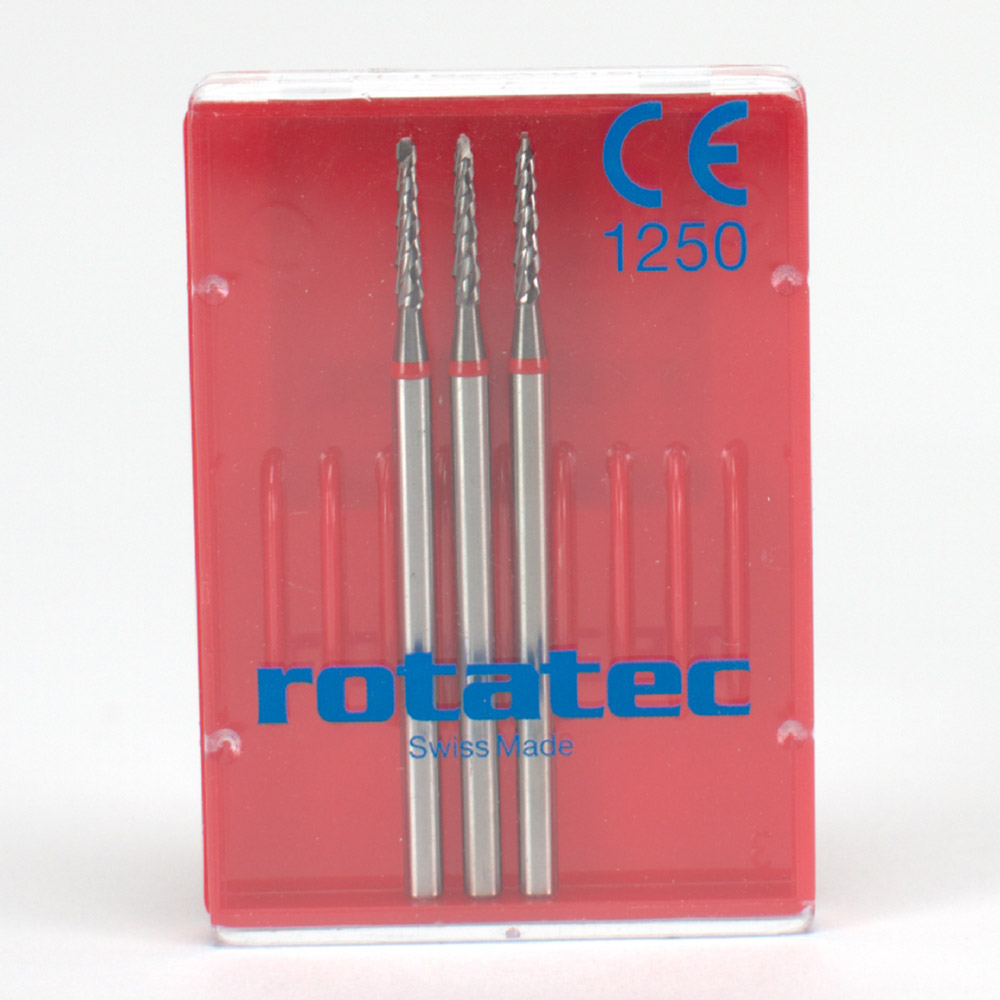 Chirurgische HM Fräse Hst H 162 A 016, 3 Stück