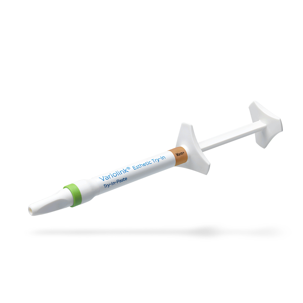 Variolink Esthetic Try-In warm+, 1,7 g Spritze