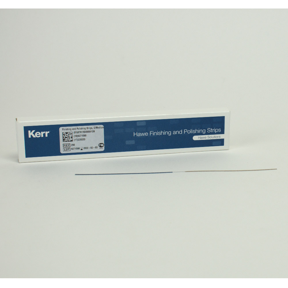 Finier- und Polierstrips 290, 100 Stück