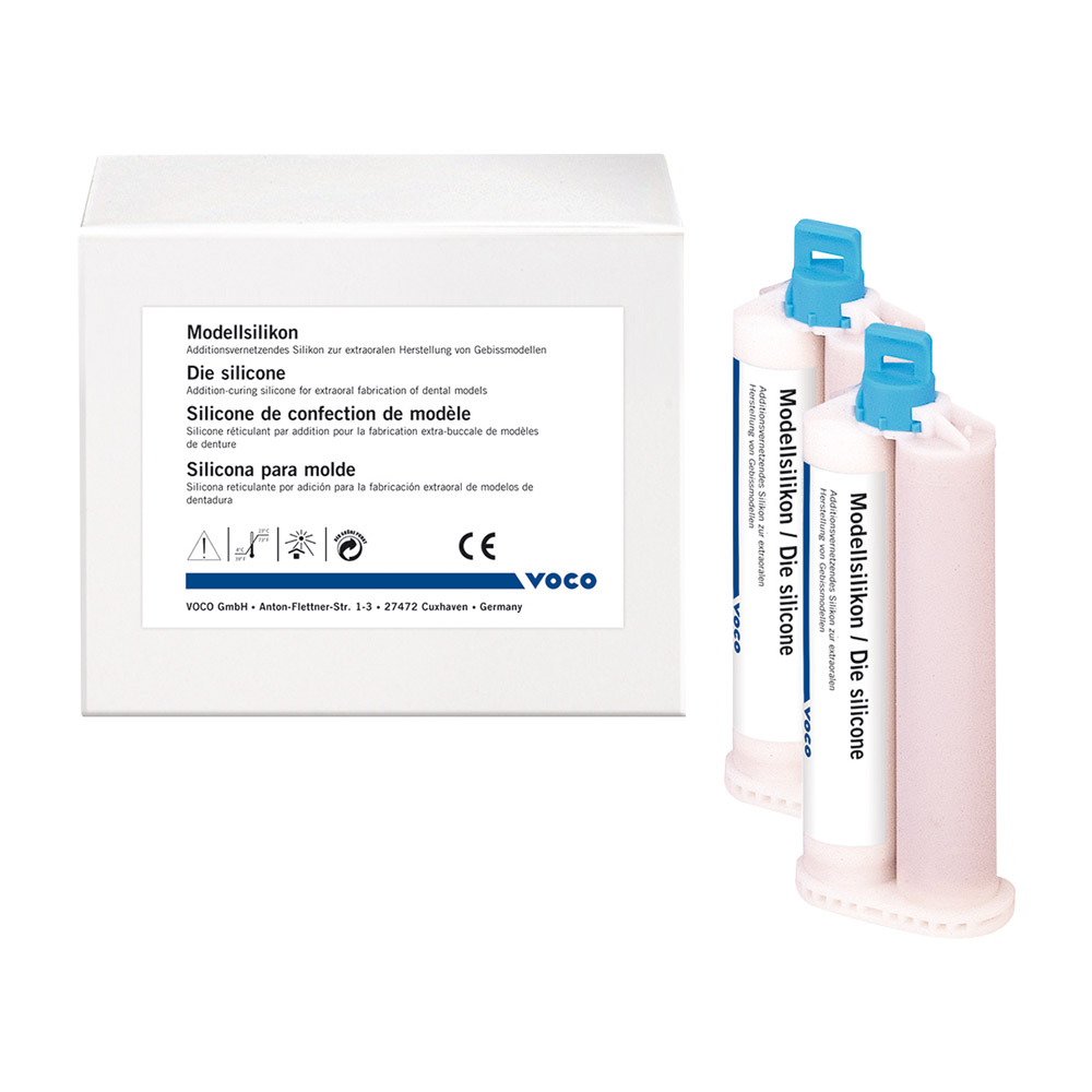 Die Modellsilikon Kartusche, 2 x 50 ml