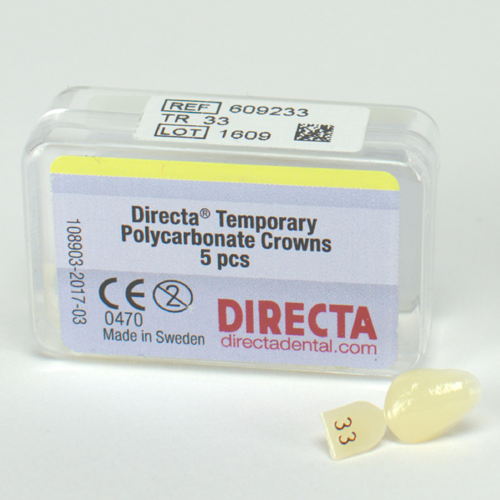 Directa-Kronen transluzent Nr. 33, 5 Stück