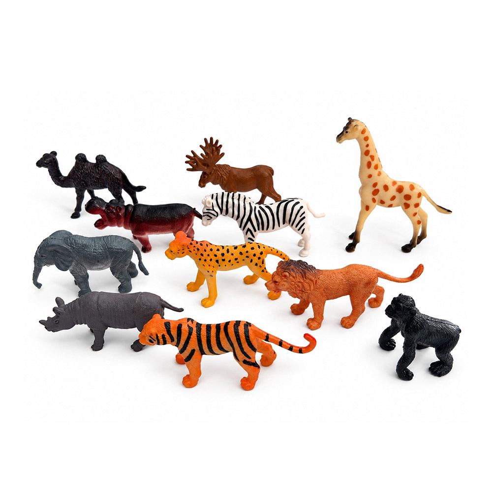 Miratoi Nr.4 Zoo-Tiere, 100 Stück