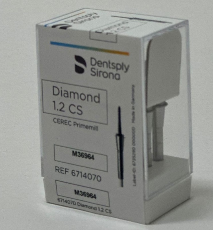 Cerec Primemill Diamant 1,2 CS, 6 Stück