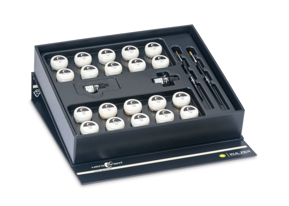 HeraCeram cre-active 2D Malfarbe, Basic Set