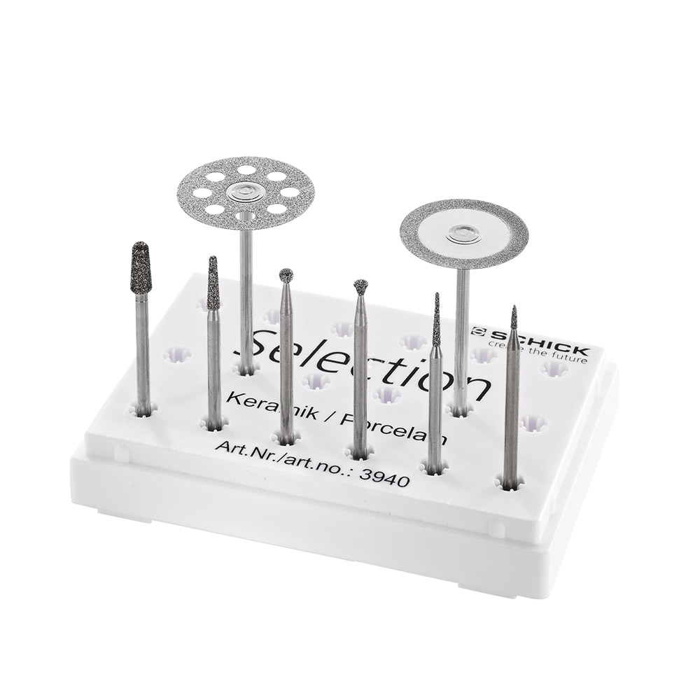 Bearbeitungsset Keramik, Stück